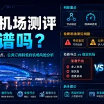 免费机场测评靠谱吗特色图，展示 2026 年免费机场、免费节点、公共订阅和低价机场的常见风险，包括节点全红、订阅失效、多人共用、晚高峰不稳定和账号安全问题。